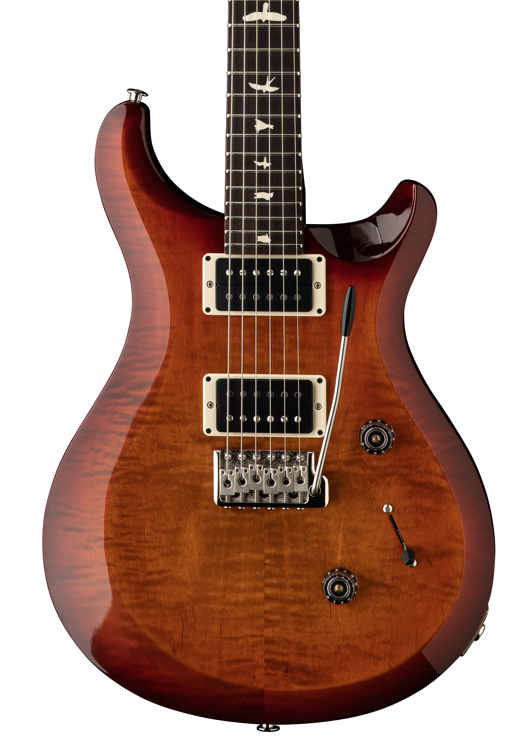PRS S2 Custom 24 Electric Guitar in Dark Cherry Sunburst